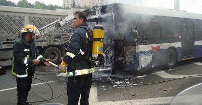 10 autobusów spłonęło w zajezdni w Bytomiu